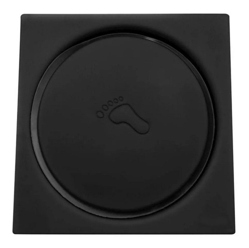 Ralo Click Inteligente Para Banheiro Quadrado 10 Cm Inox