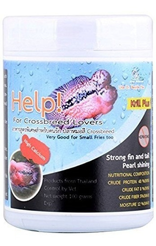 Cz Aguamarina Ayuda Para Cruce 100g Flowerhorn Fish Food