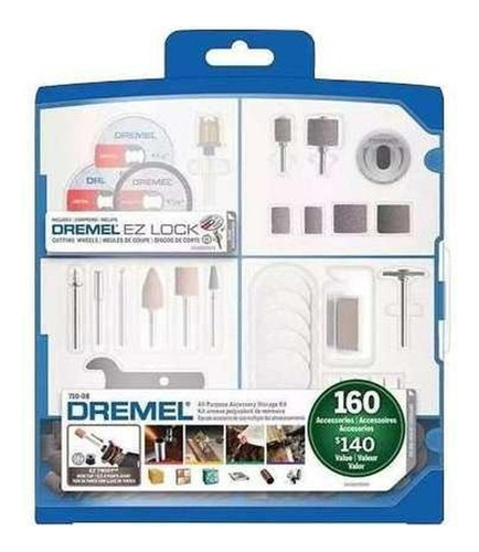 Accesorio Kit 710 Uso General Para Mototool 160 Pz Dremel