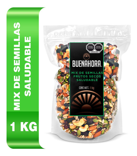 Botana Mixta Snack Saludable Nueces Y Frutos Secos 1kg