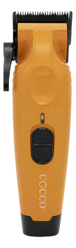 Cortadora De Cabello Clipper Cocco Premium Robusta Con Base Naranja