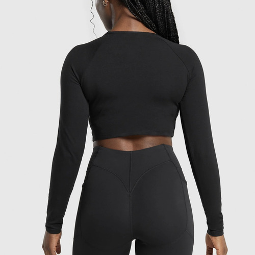 Top Deportivo Manga Larga Gymshark Original