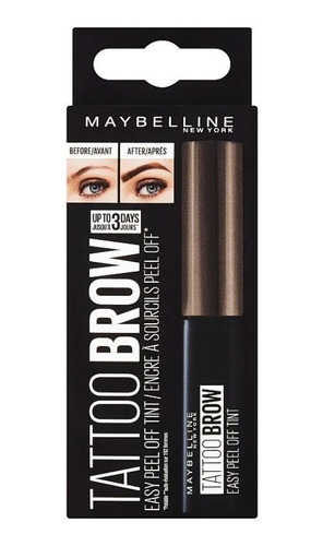 Tinta Para Cejas Brow Tattoo Peel Off 25 Chocolat Maybelline