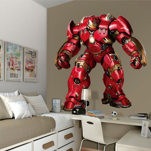 Avengers 22 Iron Man. Vinilo Decorativo Súper Héroes Ultron