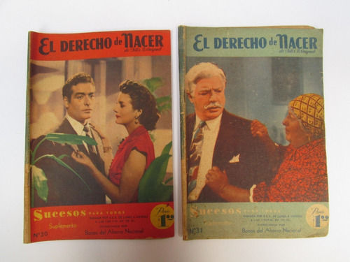 El Derecho De Nacer N° 30 Y 31 / 1952 Revista Colección 