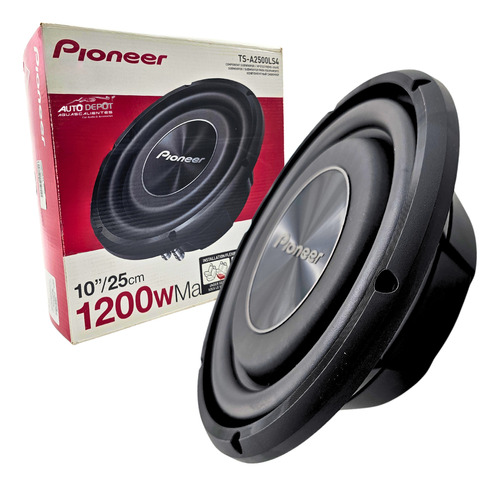 Subwoofer Plano 10 PuLG 1200w Max Pioneer Ts-a2500ls4 #1pz