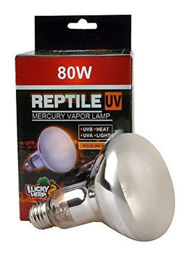 Reptile Uva Uvb Mercury Vapor Bombilla Lamptubo De Roscar958