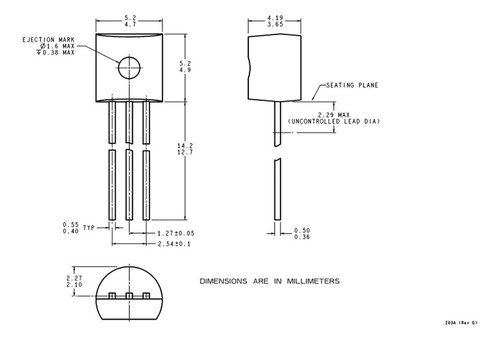 10pz Lm35 Sensor De Temperatura