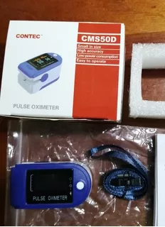 Oled Finger Tip Pulse Oximeter Blood Oxygen Monitor Contec Cms50n