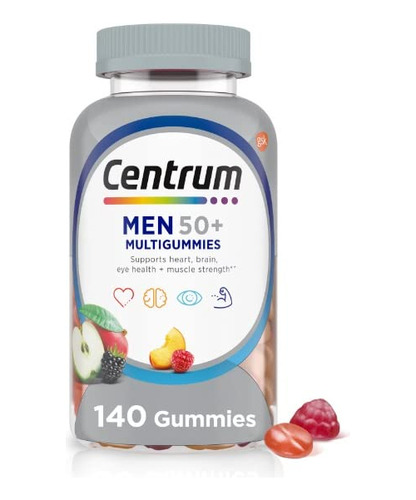 Centrum Multigummies Para Hombres 50 Plus, Suplemento Multiv