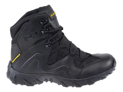 Bota Casual Hombre Todo Terreno Hummer 6380 Color Negro Msi