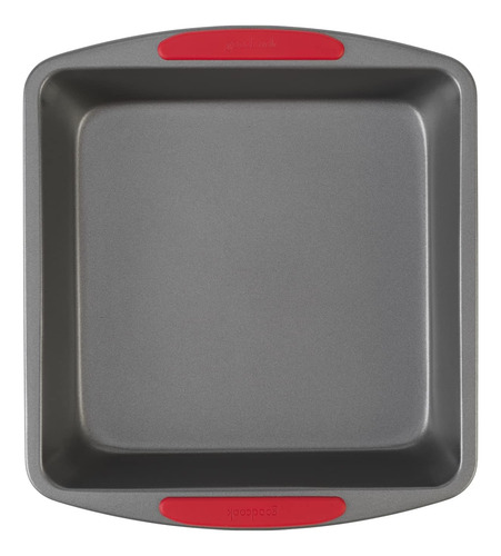 Molde Antiadherente Cuadrado De 20 X 20 Cm Con Asas De Silic