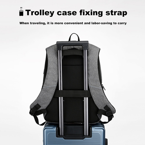 Mochila Portátil Para Portátil De 17 Pulgadas Con Puerto Usb