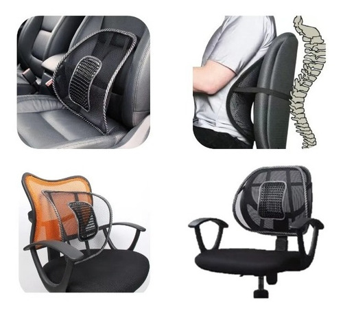 Soporte Respaldo Lumbar Ergonómico Auto Silla