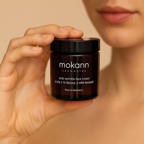 Crema Antiarrugas Mokann Retinol 0.5 Reafirmante Noche 60ml Normal Día/noche