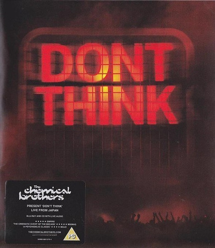 Blu Ray - The Chemical Brothers  Don't Think