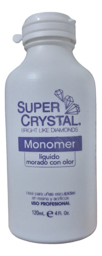 Monomero Súper Crystal 120ml Manicure Uñas Acrílicas 