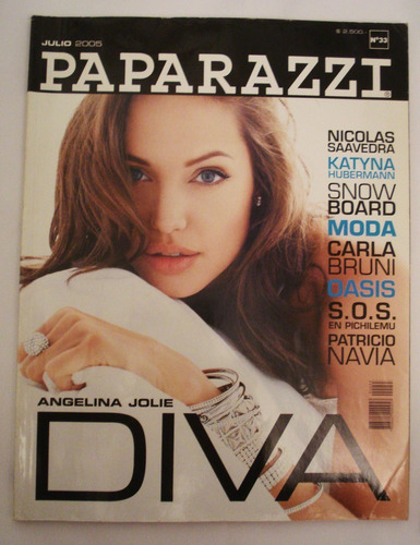 Revista Paparazzi, Angelina Jolie, Colección