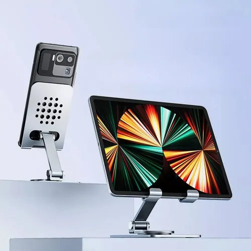 Soporte Metalico Base Celular, Tablet, Escritorio Ajustable