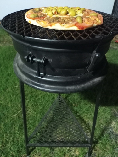 Parrilla De Balcon, Fogonero, Asador De Hierro