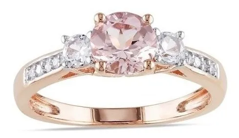 Anillo de compromiso zafiro rosa sale