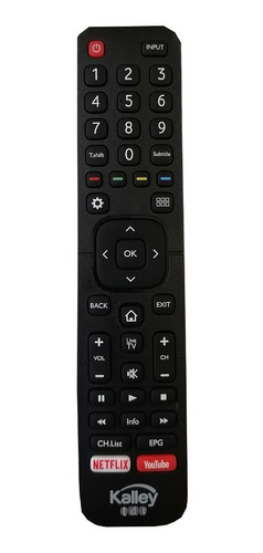 Control Tv Kalley Original 82520 Smart Tv Netflix Youtube