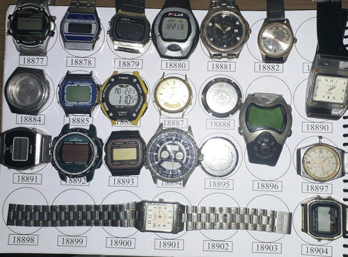 Lote 68 Sucatas Casio E Outros- Máquina Do Tempo