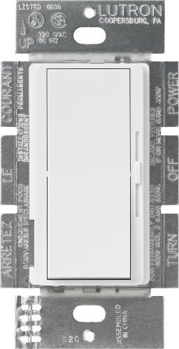 Lutron Dvfsq-f-wh Diva 1.5 Un Solo Polo De 3 Vias Control D