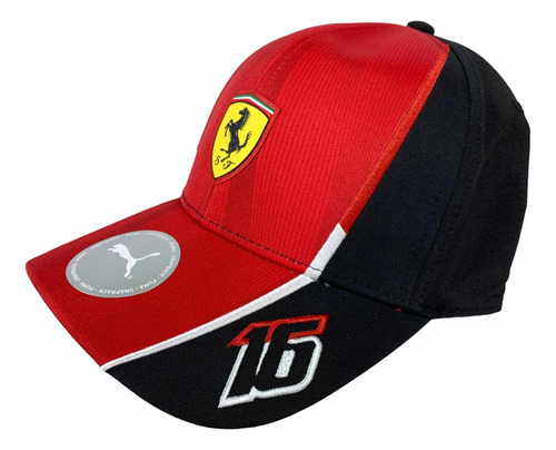 Gorra Puma Ferrari Leclerc Original 024703-01 Look Trendy