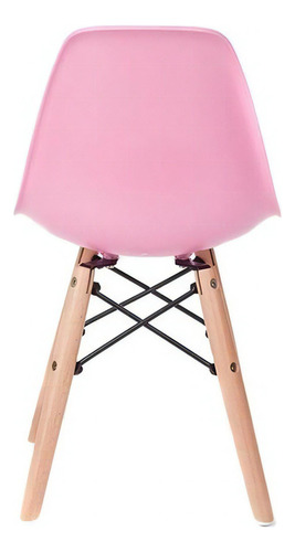 Cadeira Infantil Azul E Rosa Charles Eames Kids