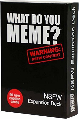 Paquete De Expansión Nsfw De What Do You Meme Designed Be