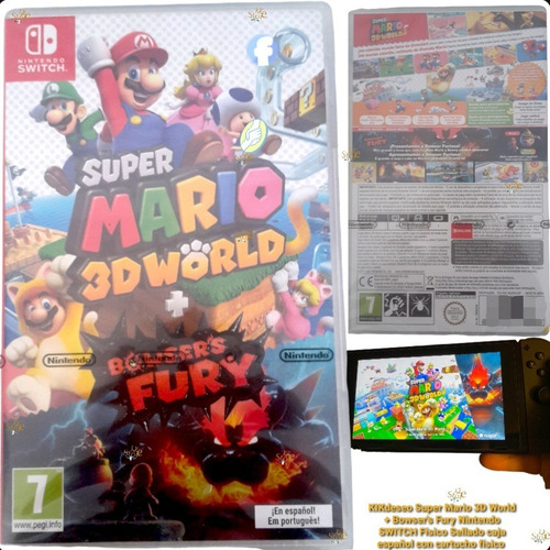 Super Mario 3d World + Bowser's Fury Switch Selladocajacartu