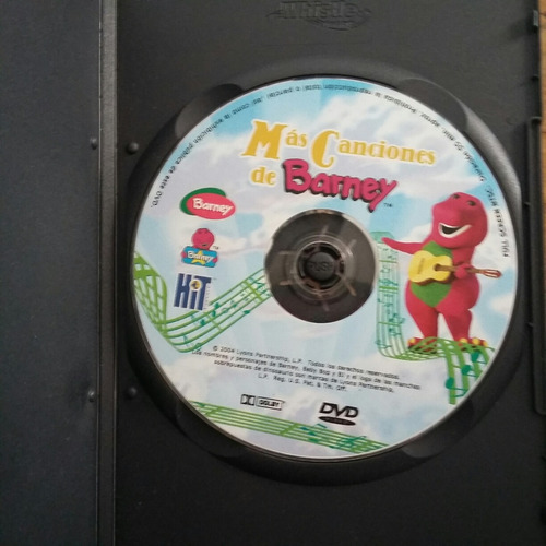 Dvd Mas Canciones De Barney (p6)