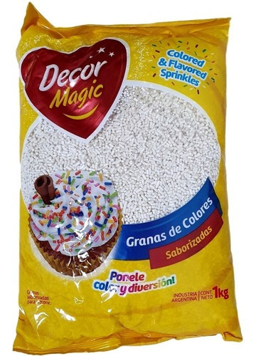 Granas De Color Multicolor  X 1 Kg Decormagic