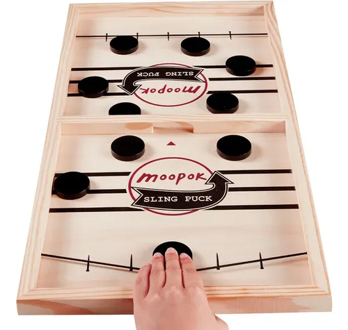 comprar Fast Sling Puck Game,juego De Hockey De Madera,super Foos...