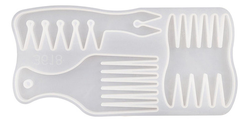 2 Molde De Peine Para El Cabello Molde De Silicona De Resina