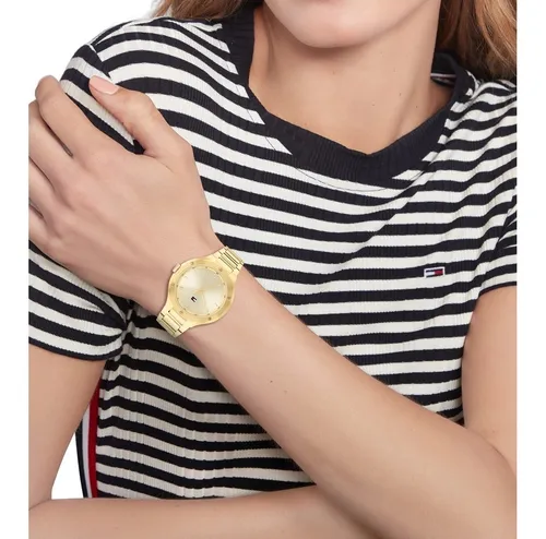 Reloj Tommy Hilfiger Mujer Naomi 1782477 Color de la malla Dorado Color del  bisel Dorado Color