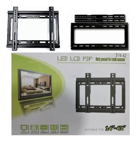  Soporte Pared Para Tv, Lcd  Panel Plano 14 - 42 Pulgadas