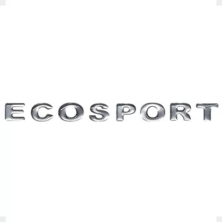 Emblema Letreiro Capô Ecosport 2003 A 2010 Cromado Resinado