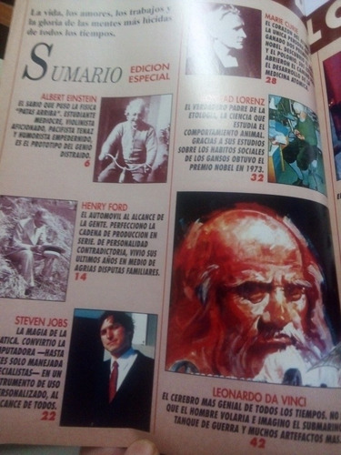 Imagen 2 de 6 de Revista Conozca Más Edición Especial El Libro De Los Genios