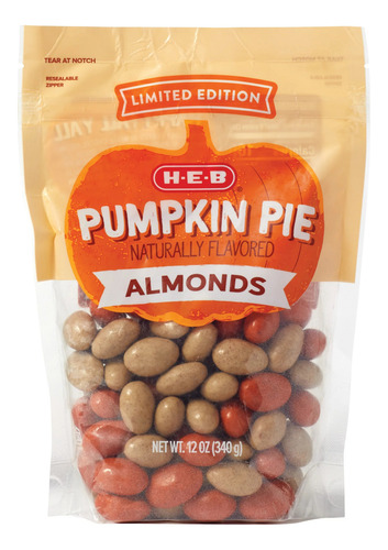 Almendras Cubiertas De Chocolate Blanco Y Pumpkin Spice 340g