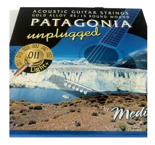 Encordado P/ Guitarra Acústica Patagonia 011 Electroacústica