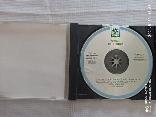 Willie Colón Cd Éxitos (Usado)
