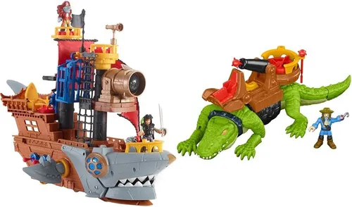 Fisher price imaginext pirate ship new arrivals