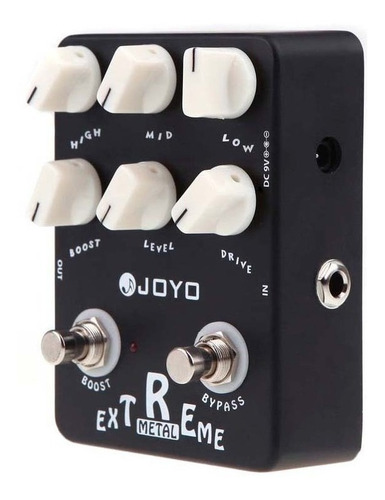Pedal de efecto Joyo Vintage Extreme Metal JF-17 negro