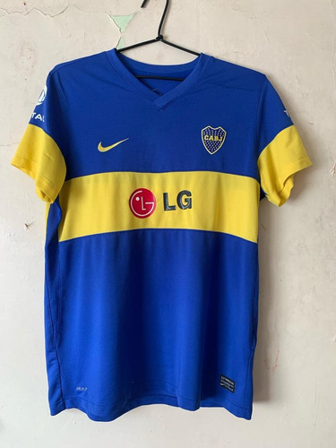  Jersey Playera Futbol Nike Local Boca Juniors Mujer 11/12 