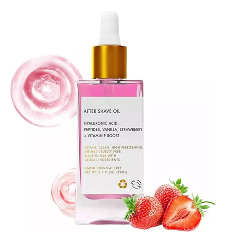 Xinnuo Aceite De Afeitado De Vainilla De Fresa Para