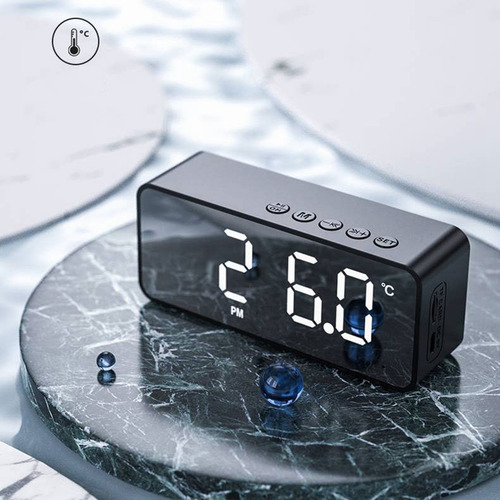 Reloj Despertador Digital Con Altavoz Para Hogar