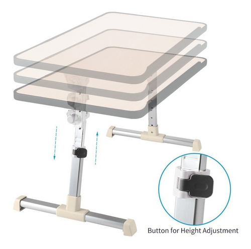 Base / Mesa Para Portátil Jd Bl-01, Funcional Y Ergonómica