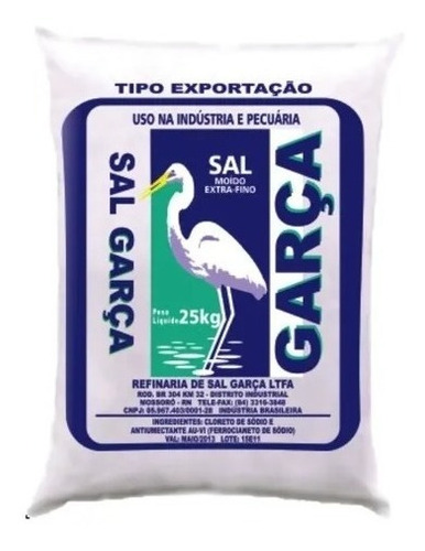 Brnco Pr Bovinos Tipo Exportção Co Com 25 Kg